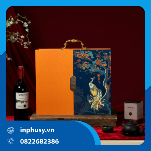 Hộp Cứng Cao Cấp Tết Phú Quý